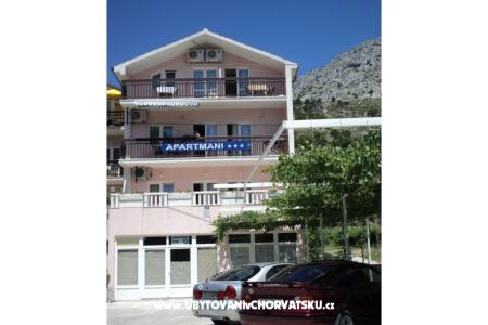 Apartmány Mihovil Omiš Chorvátsko