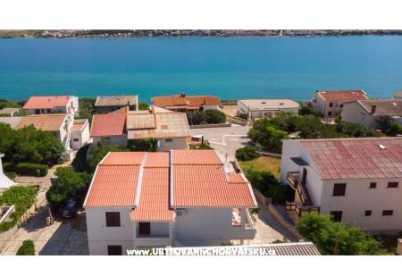Apartmány Plaža ostrov Pag Chorvátsko