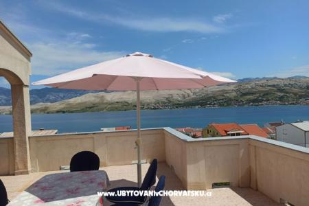 Apartmány MM ostrov Pag Chorvátsko